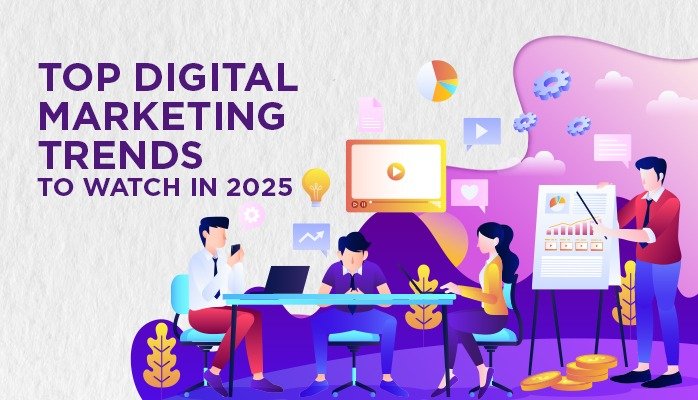 Top digital marketing trends 2025 – Future of digital marketing strategies.